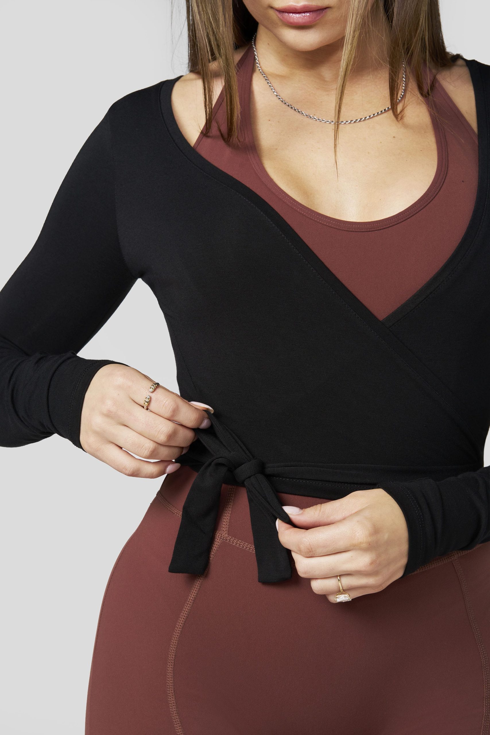 W4338 Wrap Top - Image 7