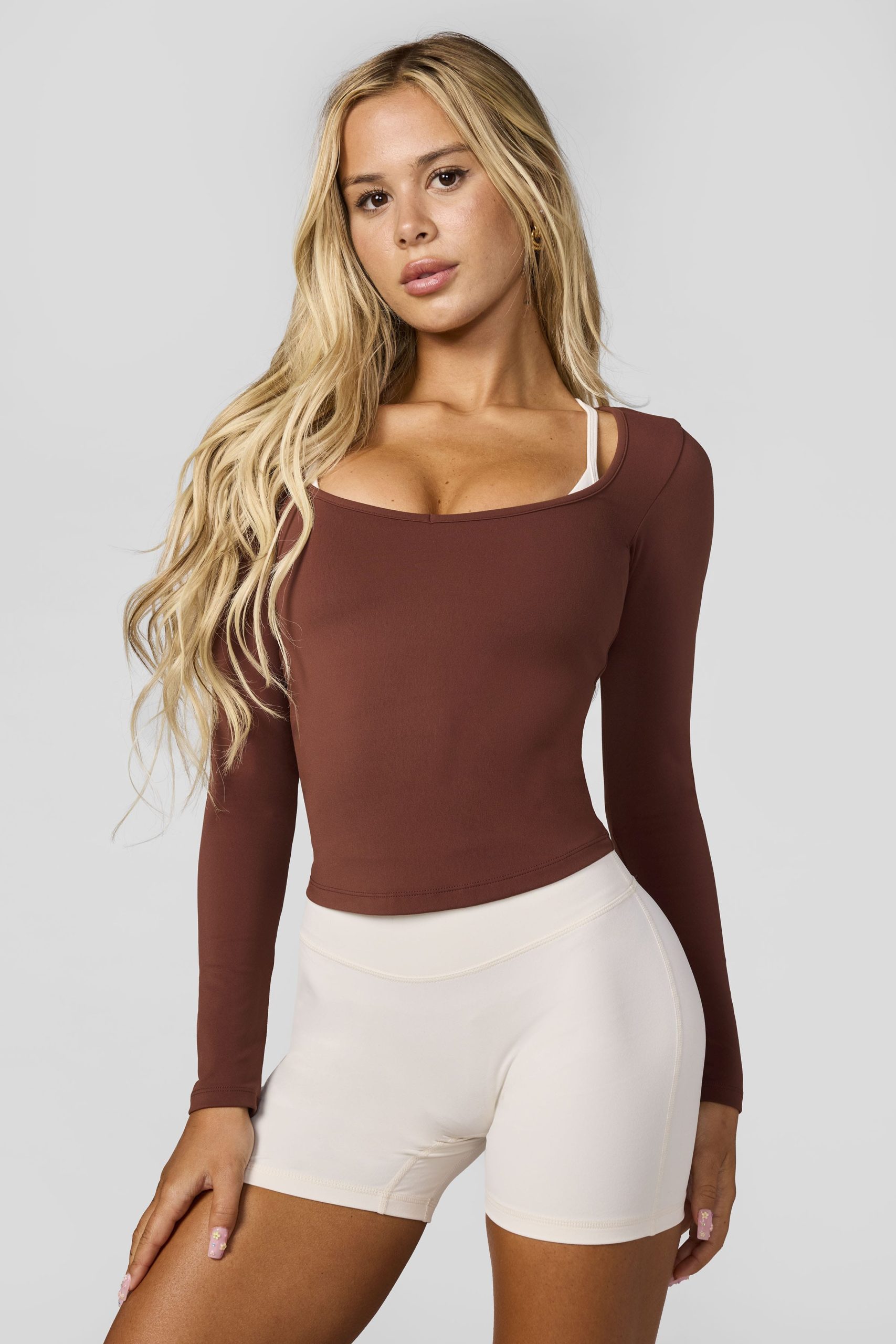 W4249 Sweetheart Neck Top - Image 9