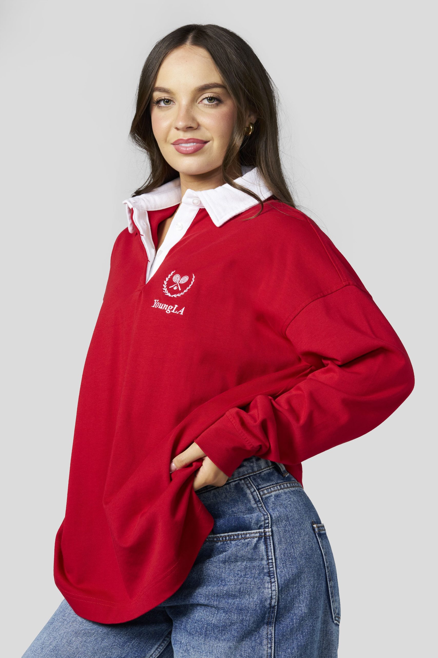 W4333 - Academy Long Sleeve Tee - Image 7