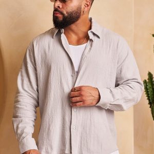 8095 - Cotton Linen Button-Ups