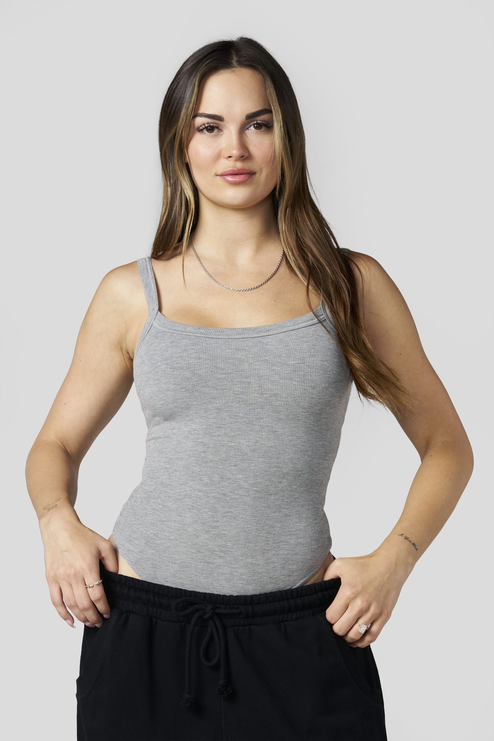 W4208 Ribbed Bodysuit - Image 9