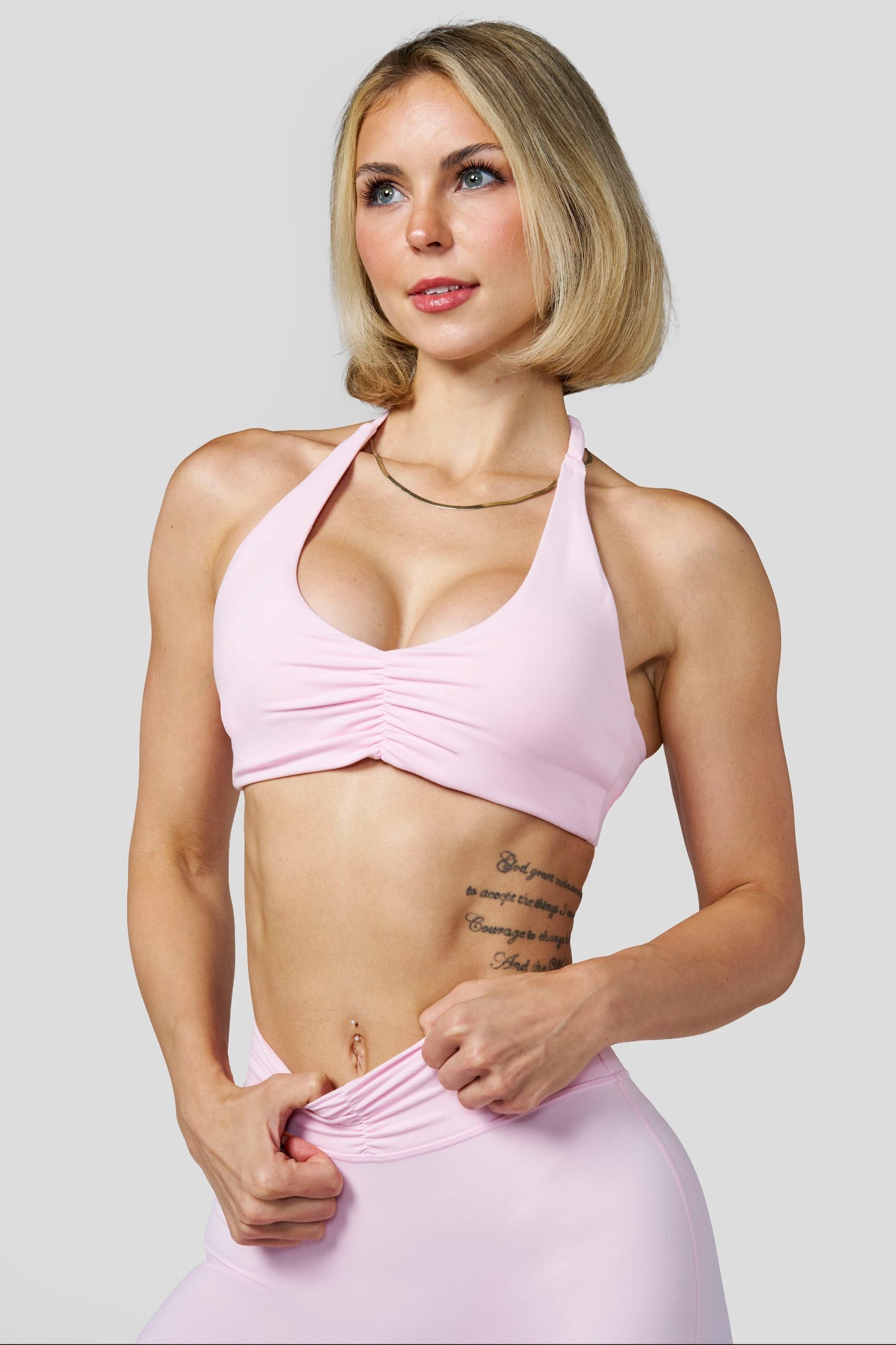 W3173 Buttersoft Scrunch Halter Bra - Image 6