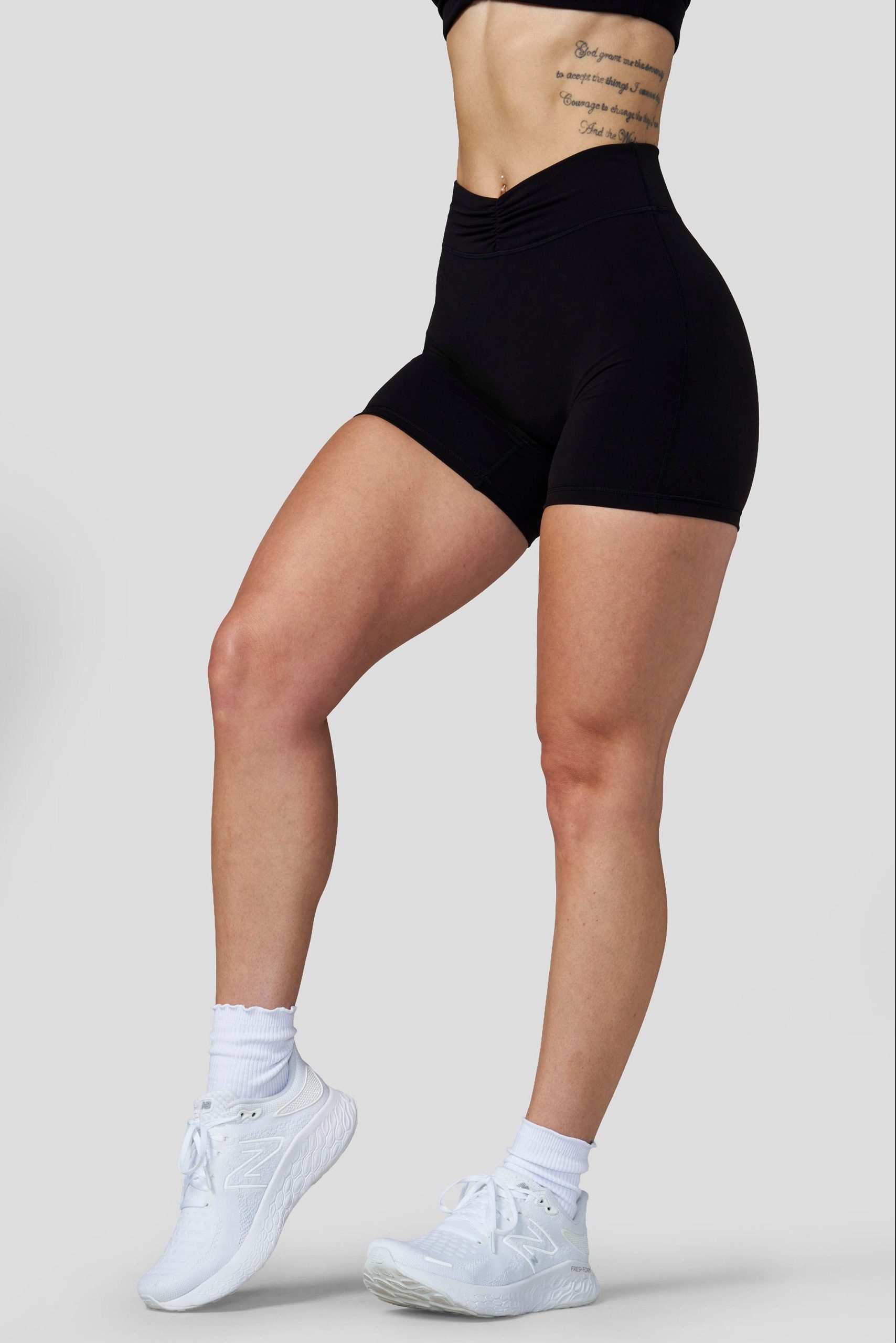 W1161 Buttersoft Scrunch Band Shorts - Image 8