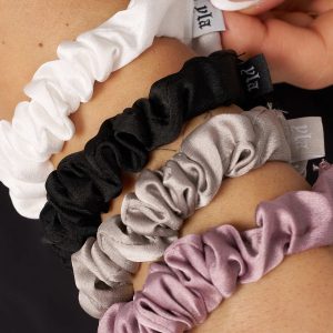 W624 Satin Scrunchies