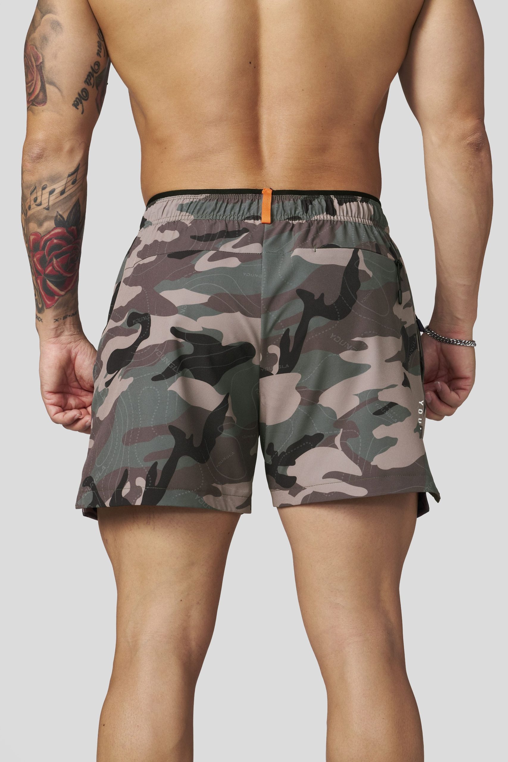 1052 - Reflective Fitness Shorts - Image 5