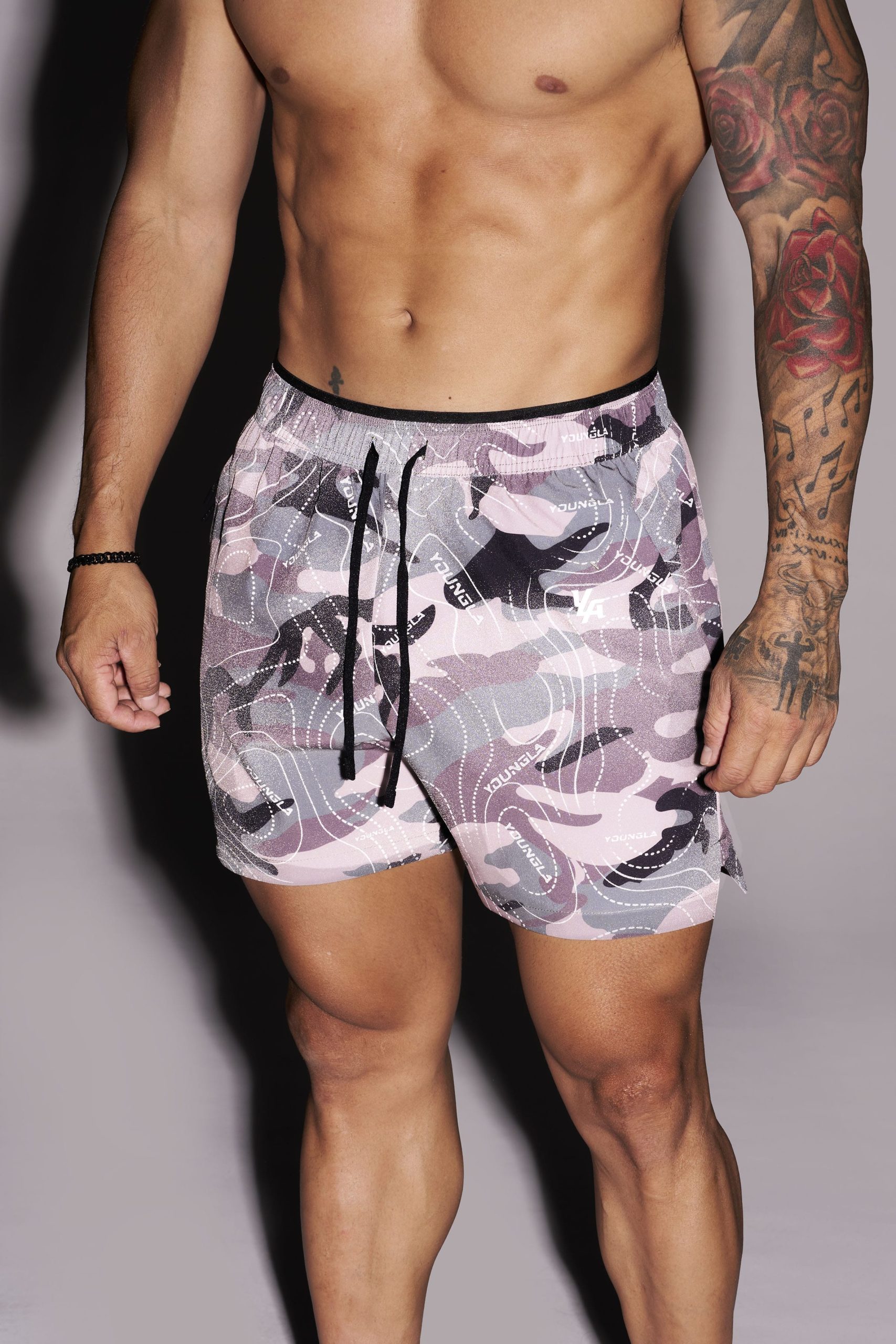 1052 - Reflective Fitness Shorts - Image 7