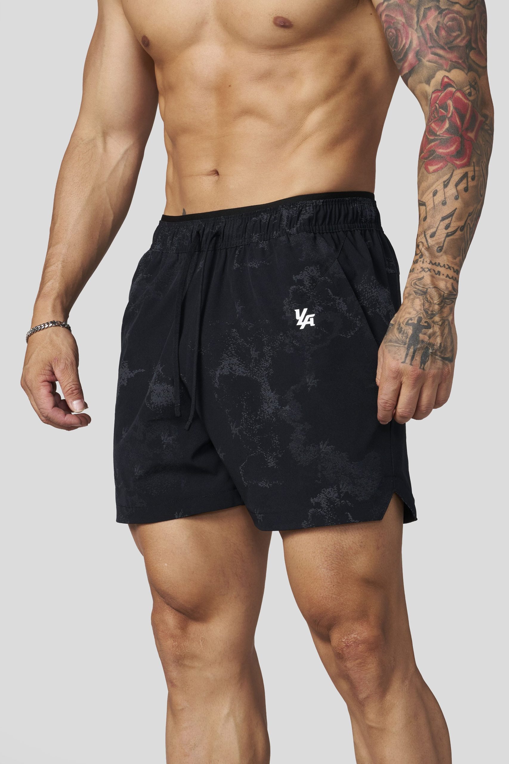 1052 - Reflective Fitness Shorts - Image 8
