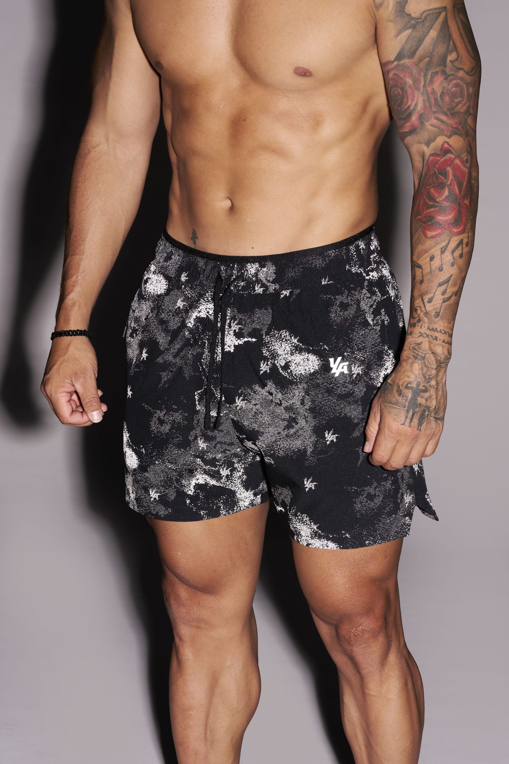 1052 - Reflective Fitness Shorts - Image 9