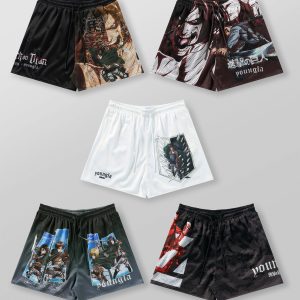1126 - AOT漏 x YLA Mesh Shorts