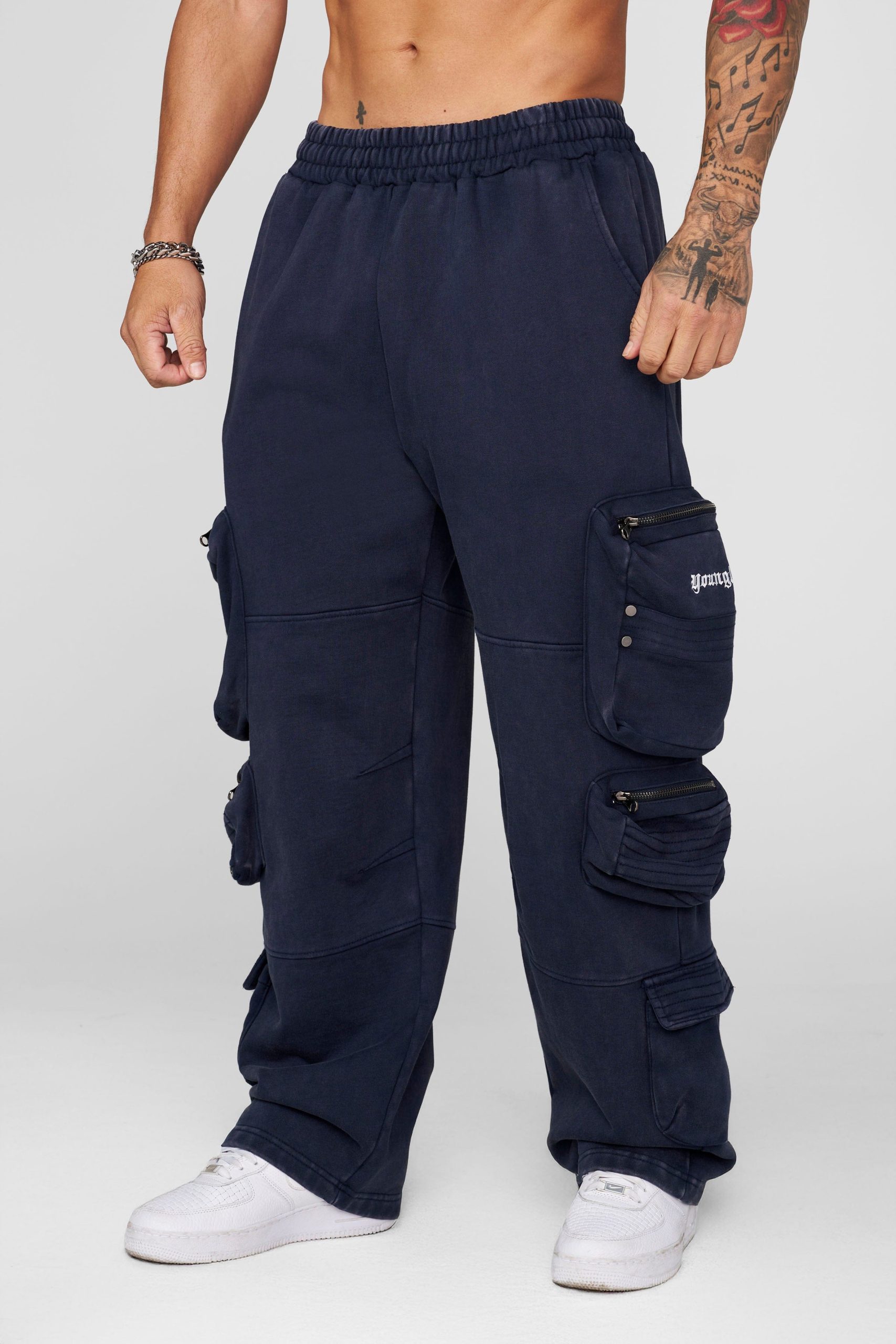 2027 - Stacked Cargo Sweats - Image 6