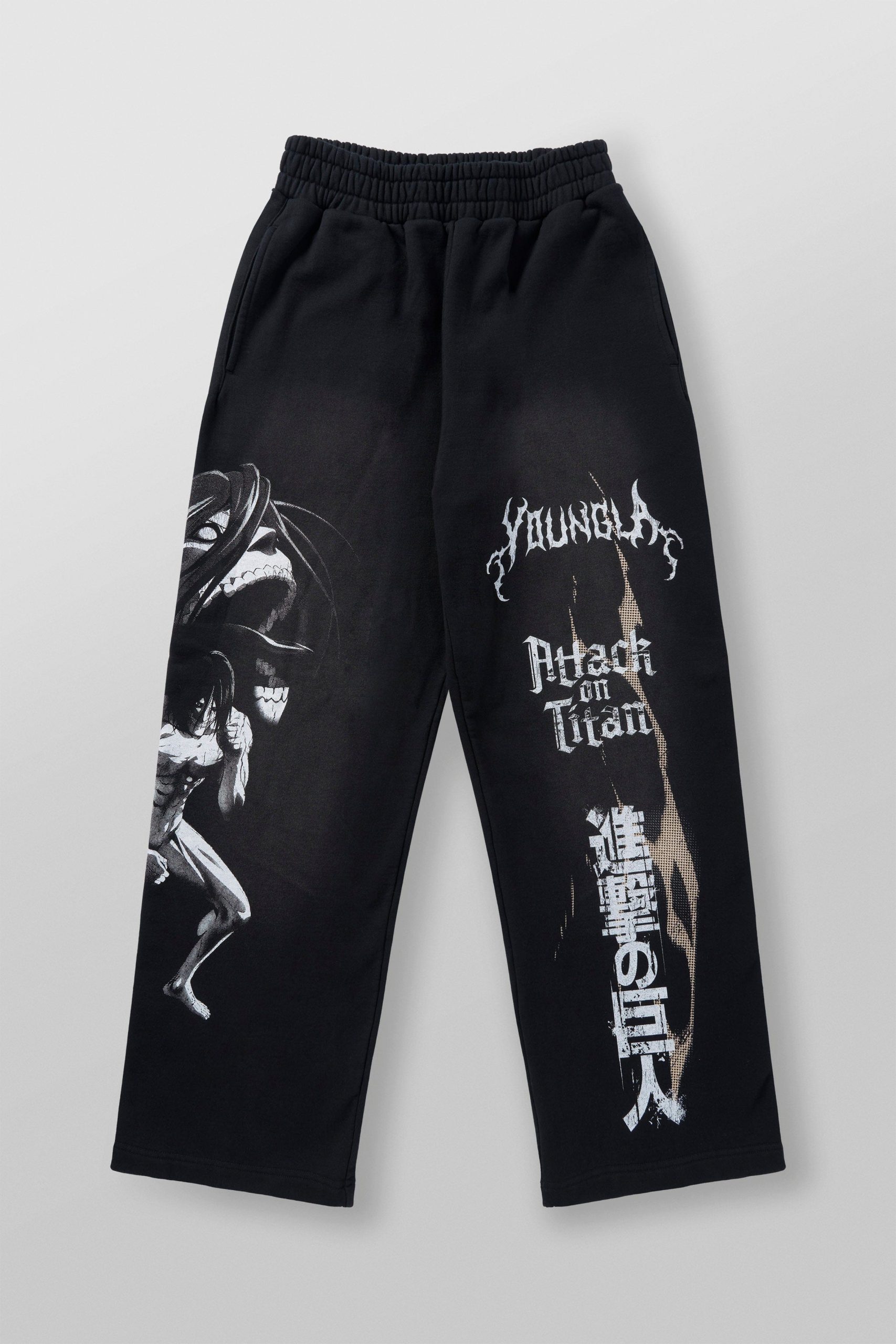 2128 - AOT漏 x YLA Baggy Joggers - Image 9