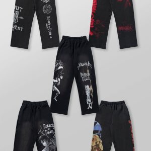 2128 - AOT漏 x YLA Baggy Joggers