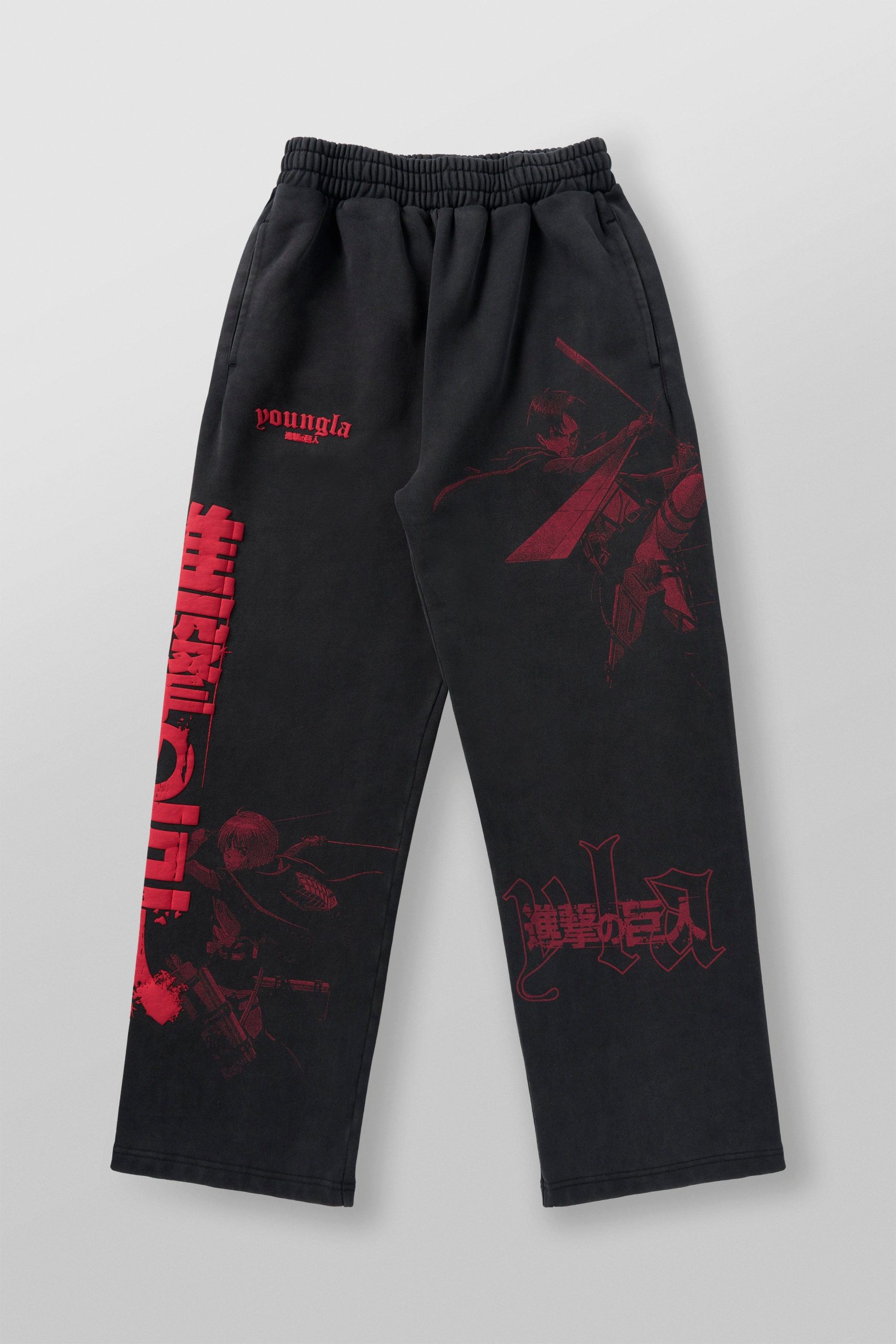 2128 - AOT漏 x YLA Baggy Joggers - Image 12