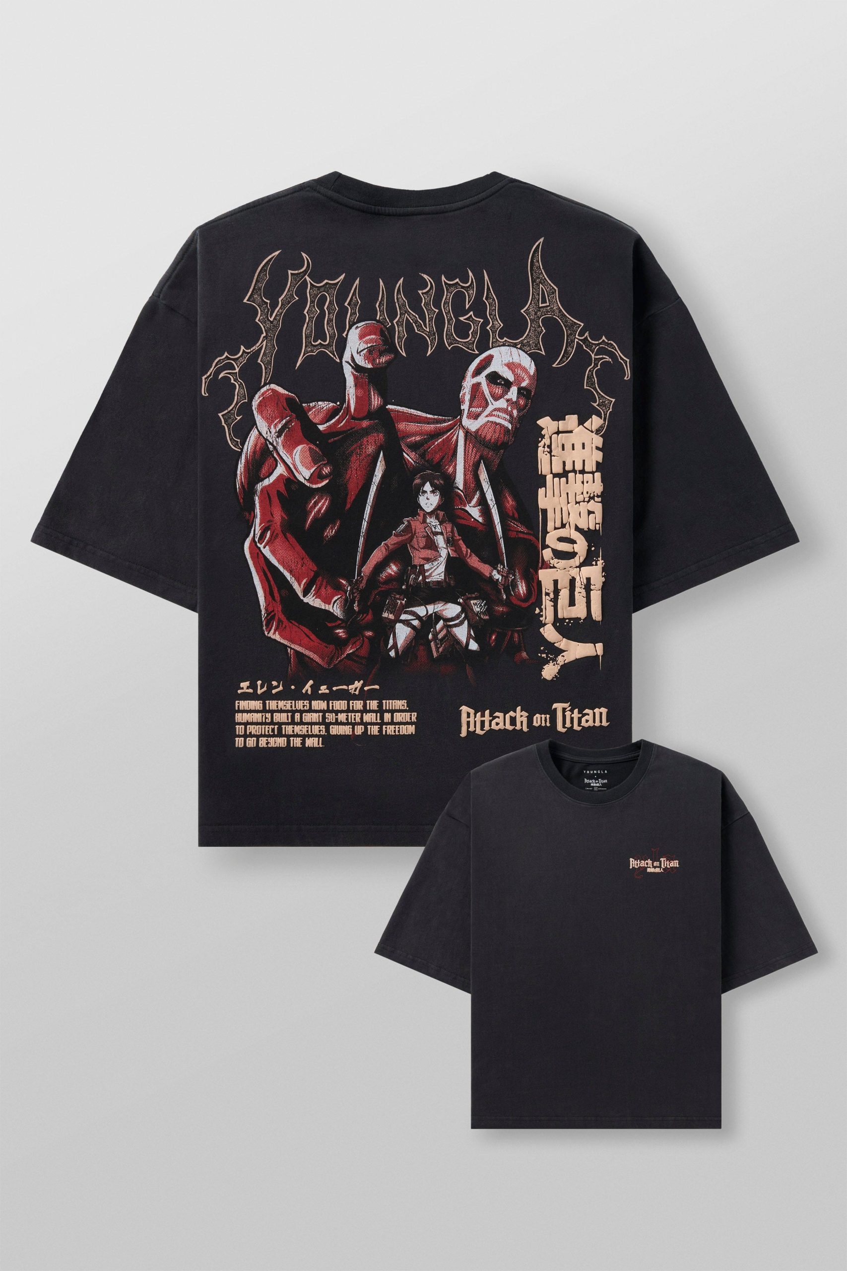 4186 - AOT漏 x YLA Cropped Tees - Image 7