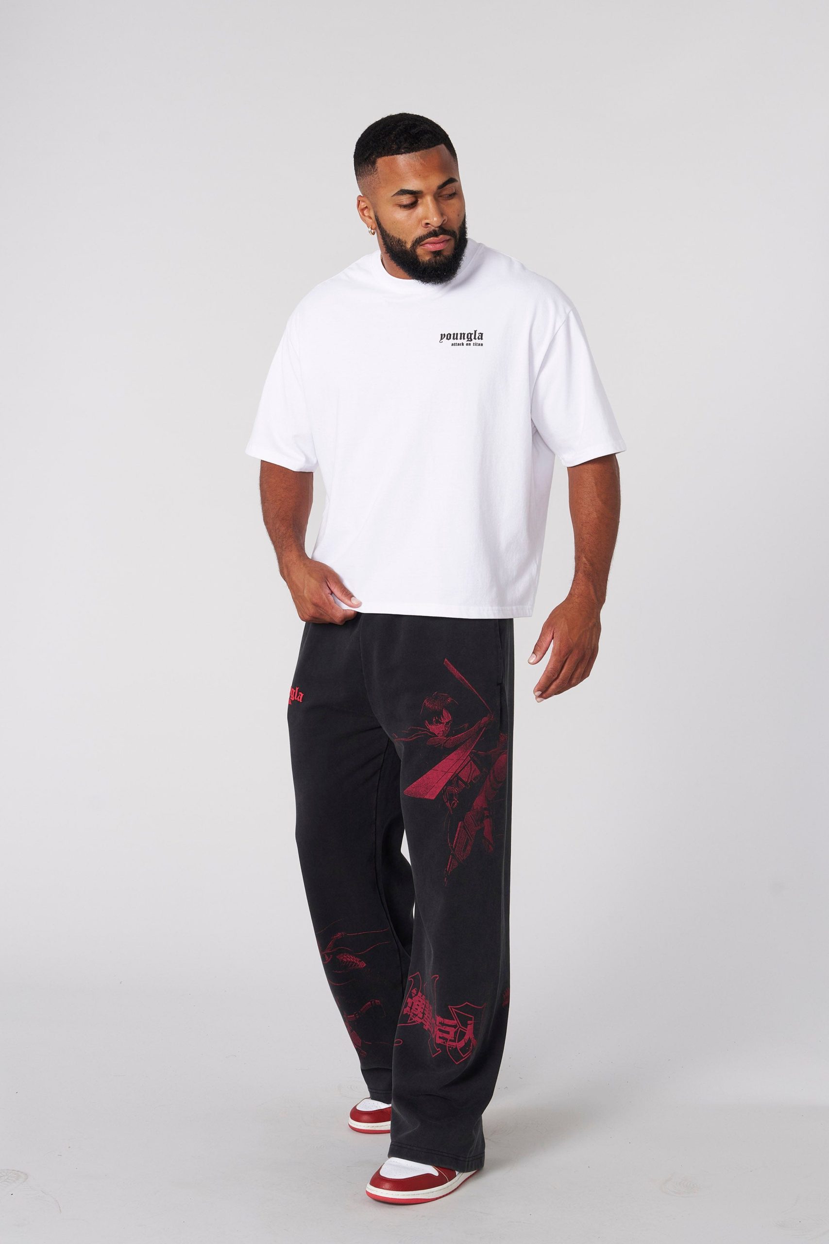 4186 - AOT漏 x YLA Cropped Tees - Image 4