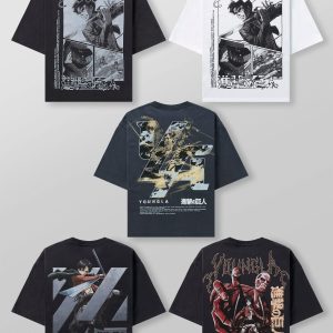 4186 - AOT漏 x YLA Cropped Tees