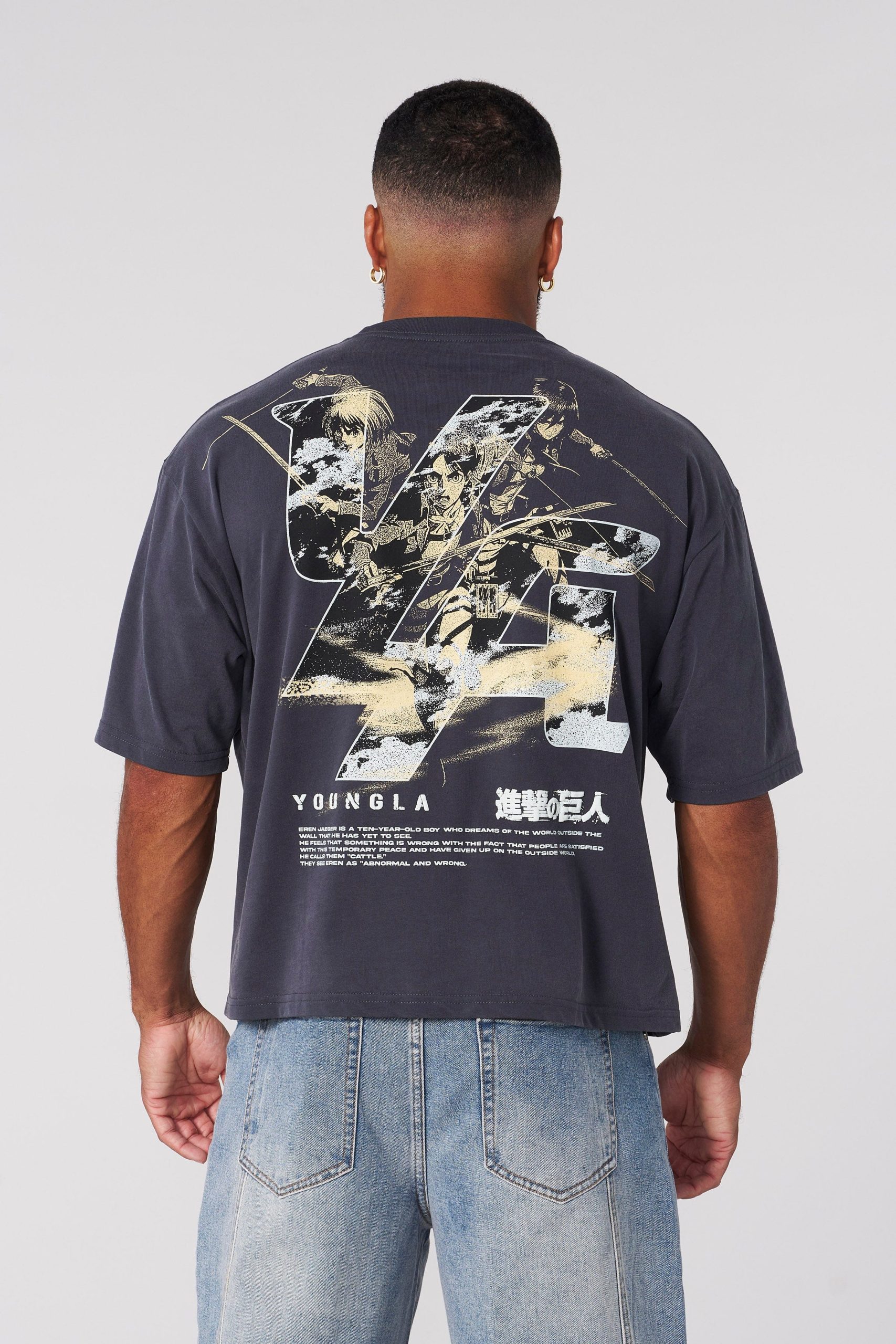 4186 - AOT漏 x YLA Cropped Tees - Image 5