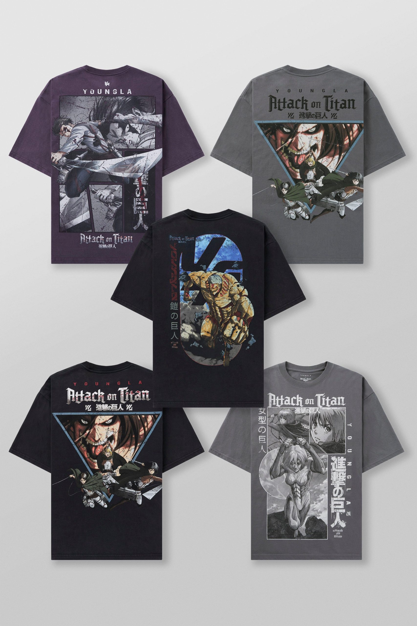 4191 - AOT漏 x YLA Classic Tees