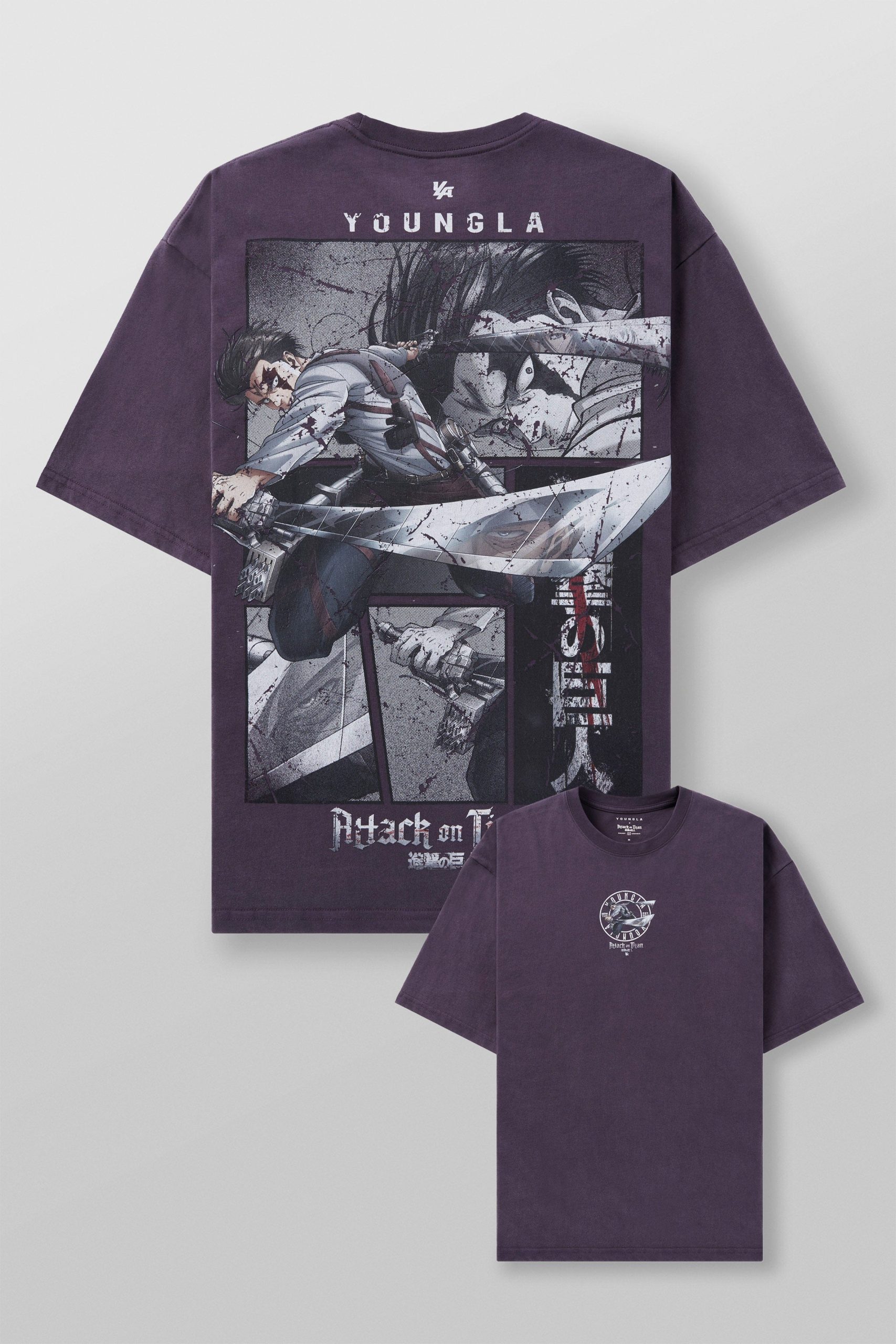 4191 - AOT漏 x YLA Classic Tees - Image 12