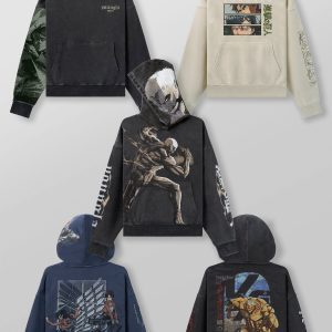 5129 - AOT漏 x YLA Pullover Hoodies