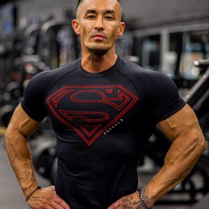 4117 - Superman Compression Tees