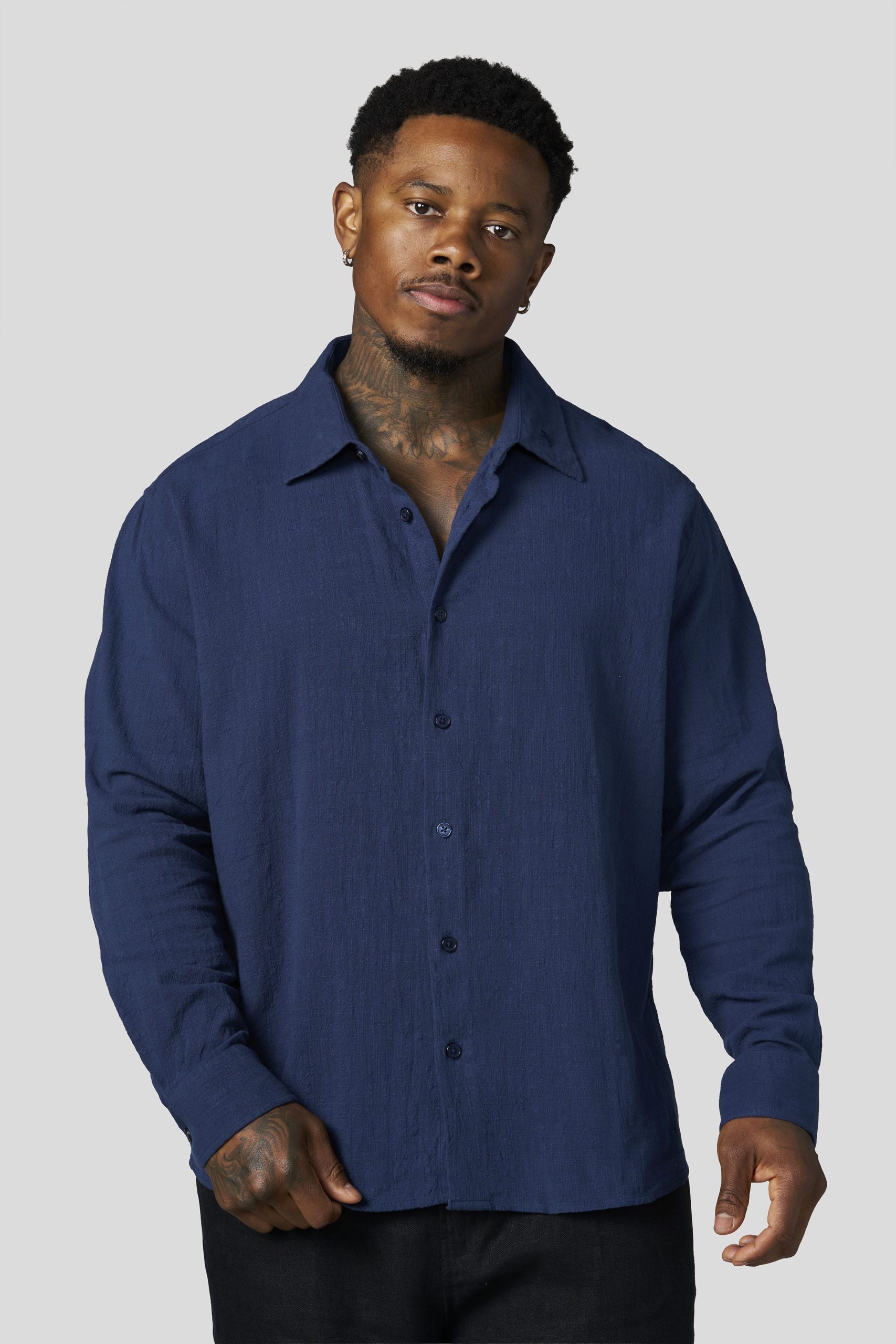8095 - Cotton Linen Button-Ups - Image 10