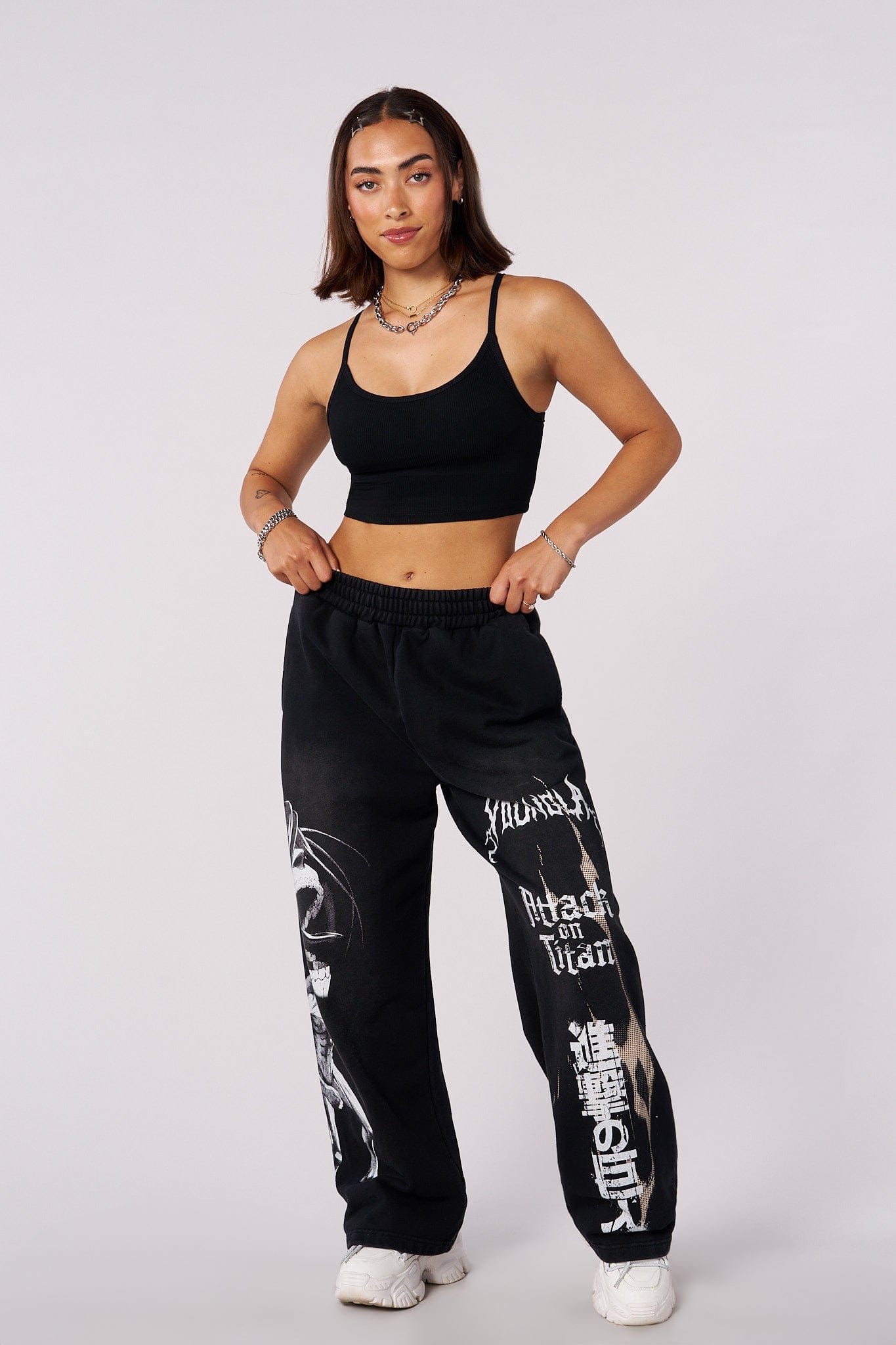 2128 - AOT漏 x YLA Baggy Joggers - Image 6