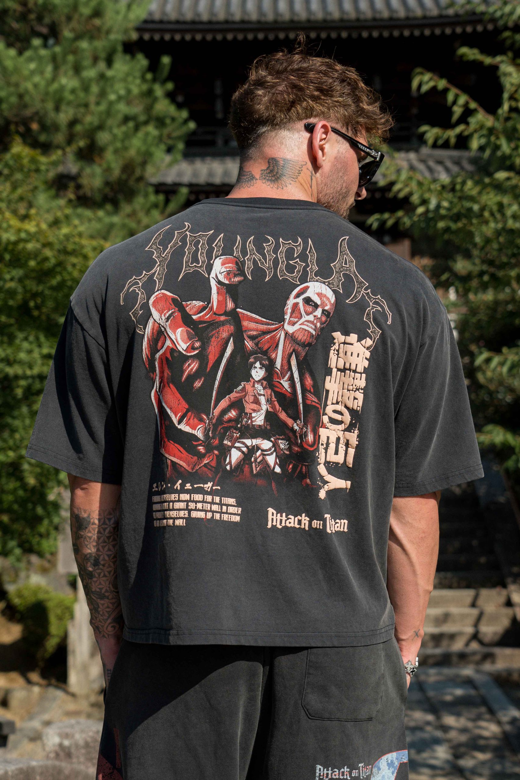 4186 - AOT漏 x YLA Cropped Tees - Image 2