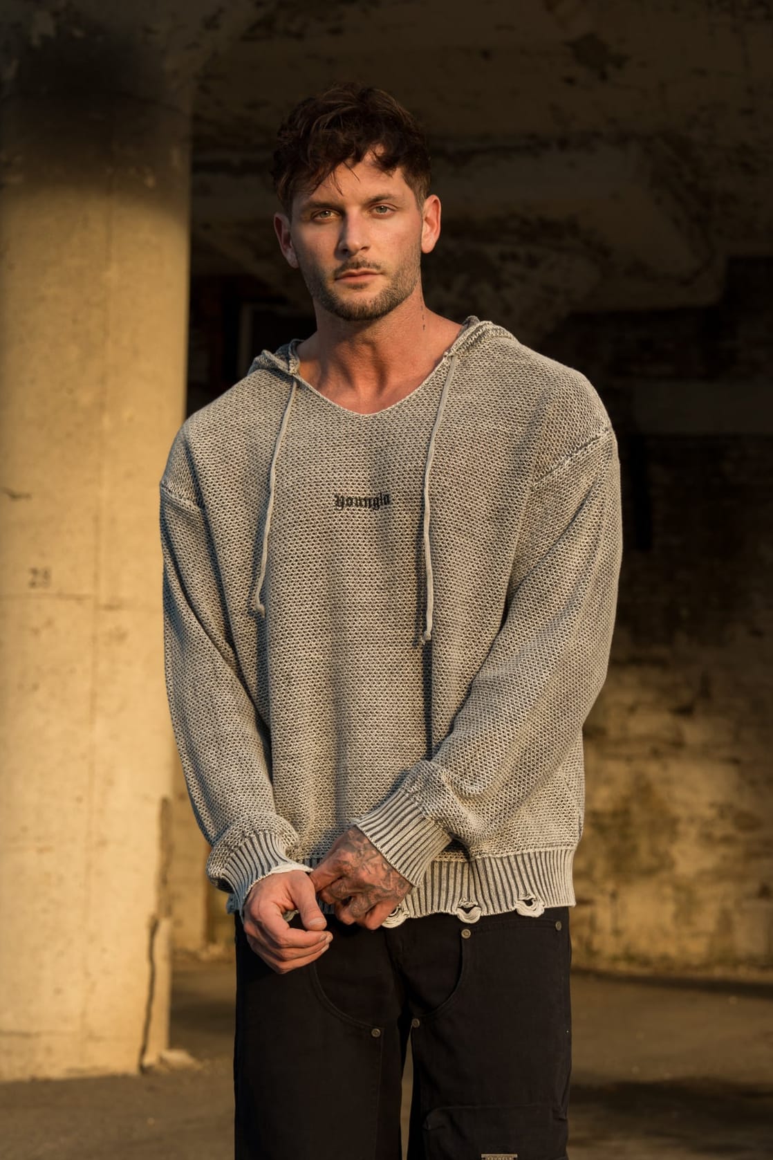 5229 - Rave Knit Hoodies - Image 4