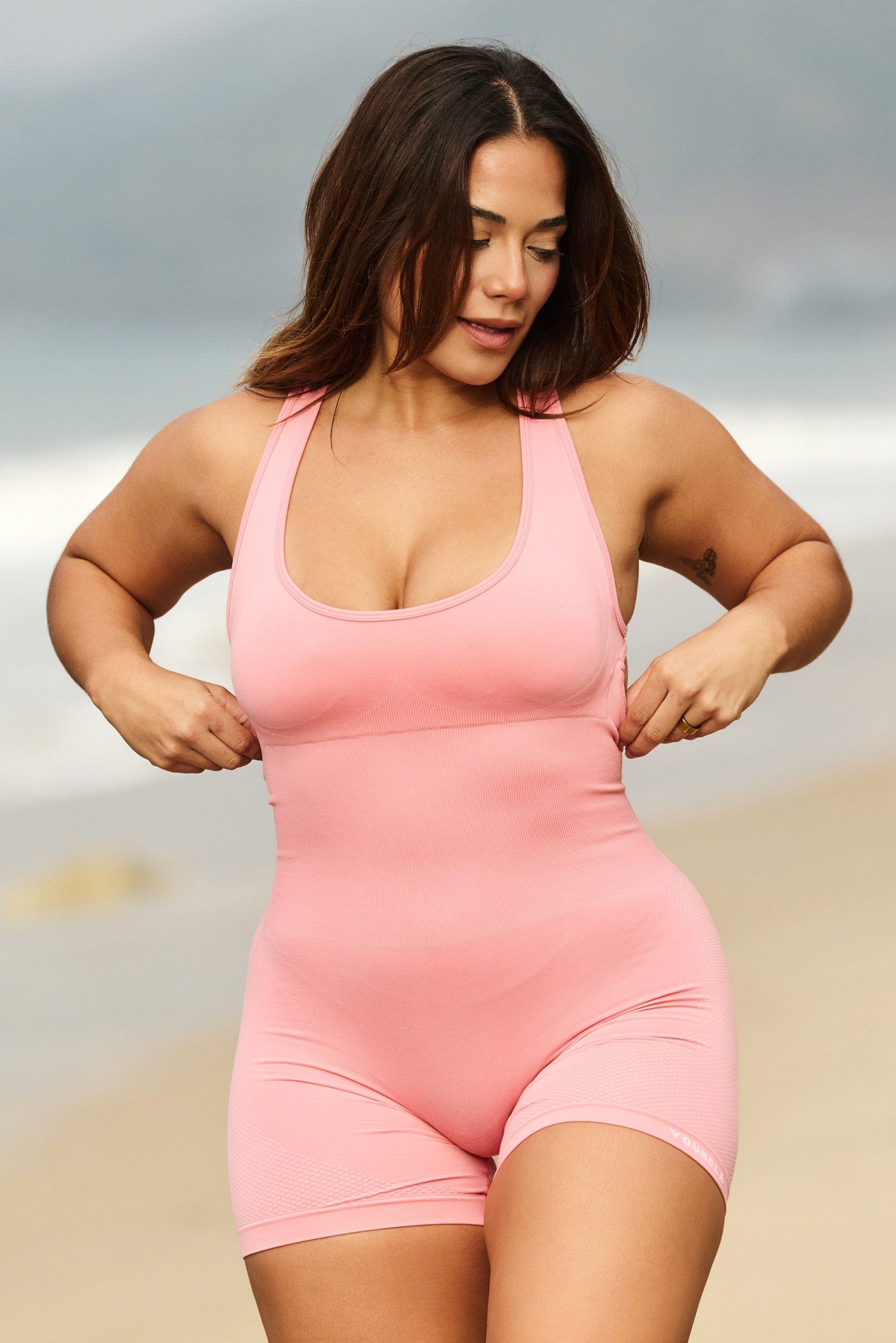W7002 - Curve Seamless Romper - Image 4