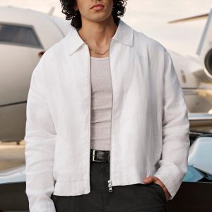 5122 - Oxford Linen jacket