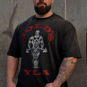 4213 - Gold's Iron Legacy Icon Tees