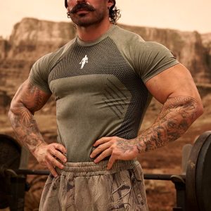 4286 - Gold's Iron Legacy Compression Tees