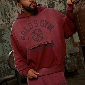 5167 - Gold's Iron Legacy Crest Hoodies