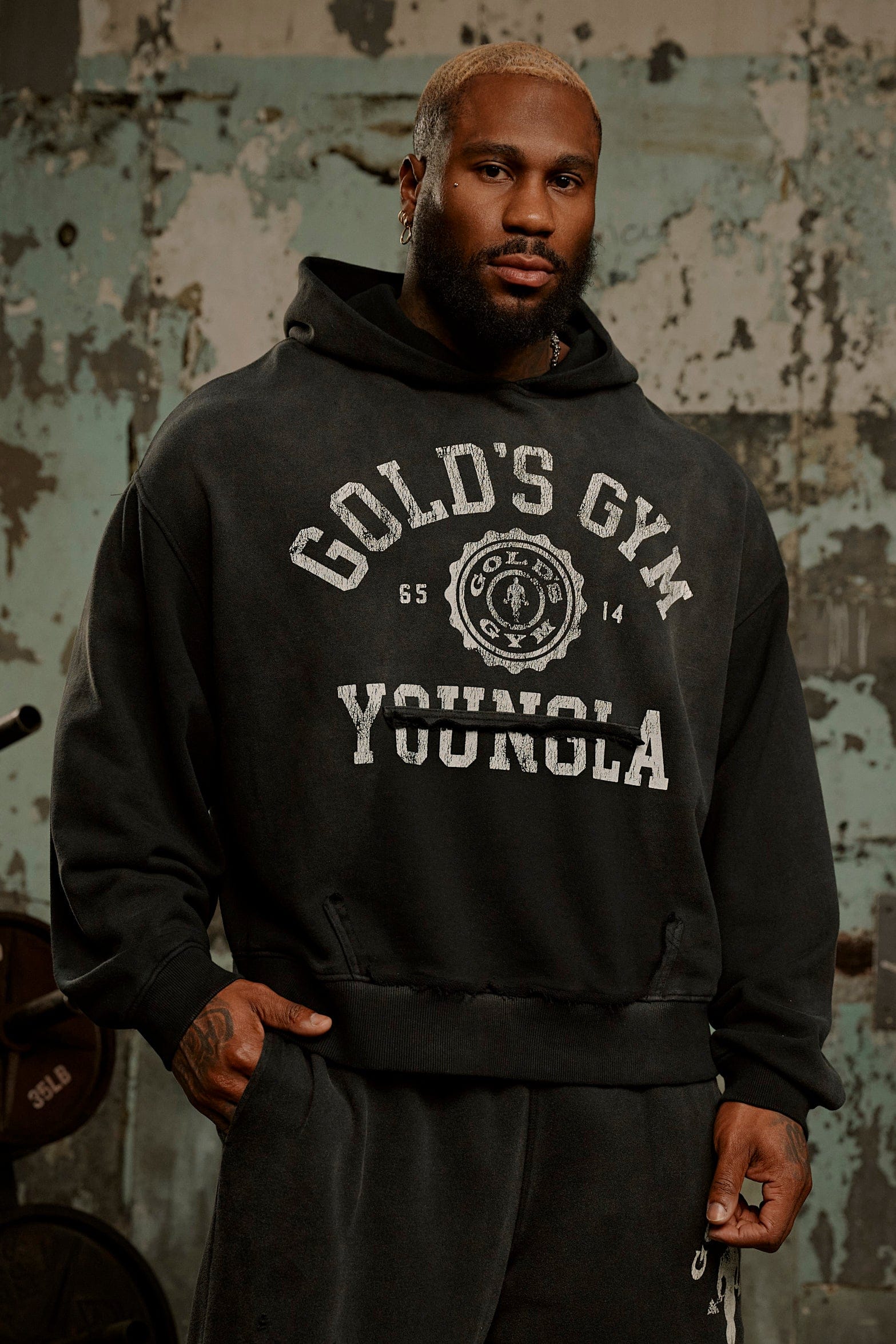 5167 - Gold's Iron Legacy Crest Hoodies - Image 3