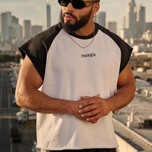 4243 - Raw Raglan Tanks