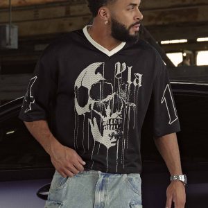 4015 - Drippy Skull Jersey