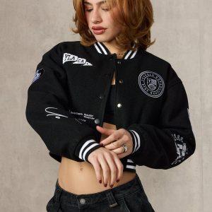 W526 Ivy League Cropped Jacket