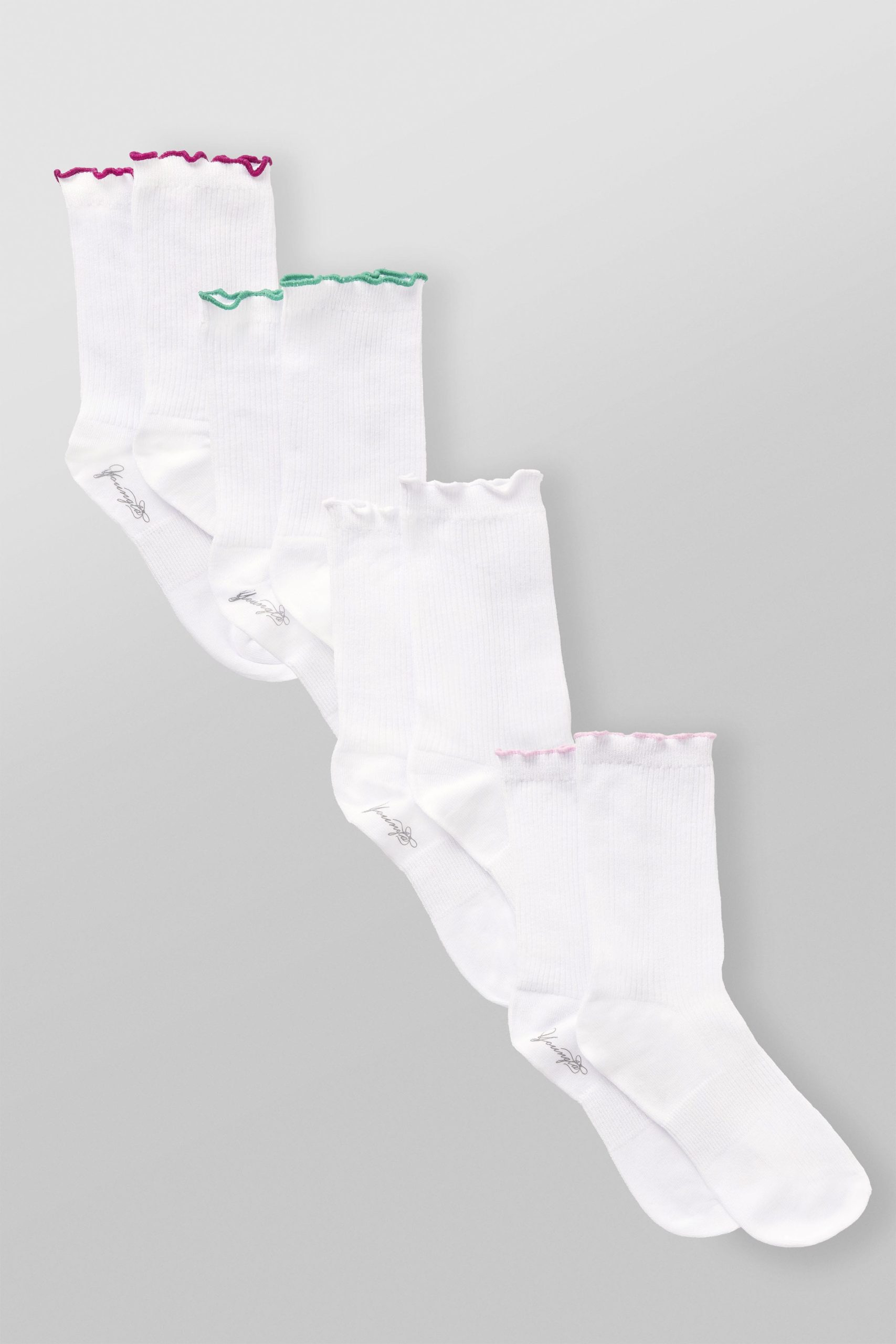 W6119 Ruffle Socks - Image 4