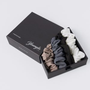 W625 Ribbed Scrunchie